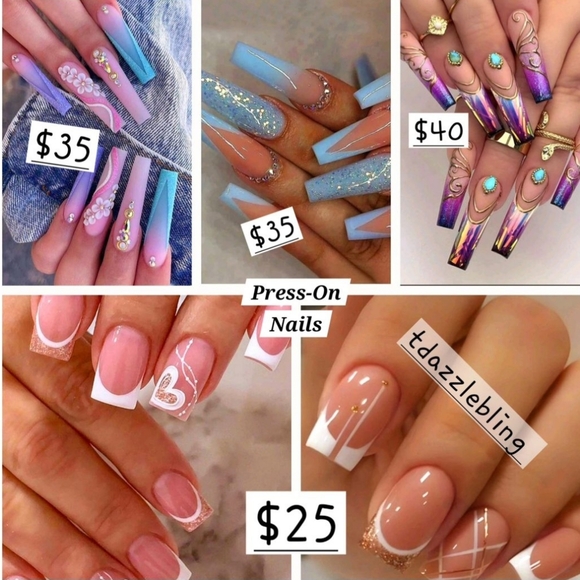 PRESS-ON NAILS - Picture 1 of 1